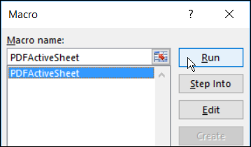 how to export pdf to excel